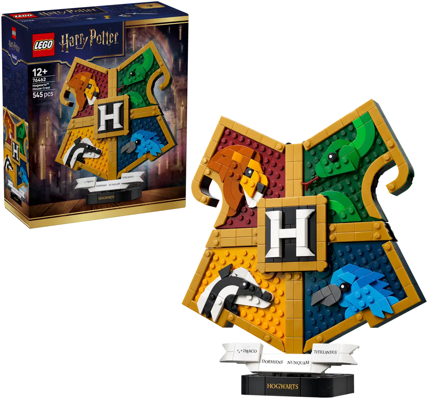 LEGO® Harry Potter TM 76462 Tylypahkan tuvan vaakuna - 1