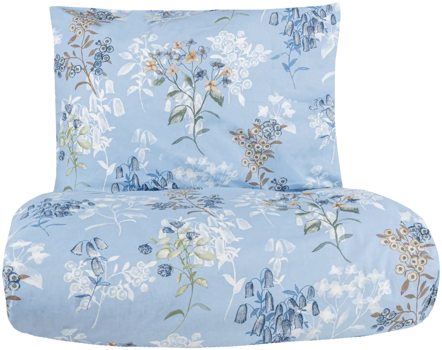 House pussilakanasetti Adele 150x210 cm vaaleansininen - 1