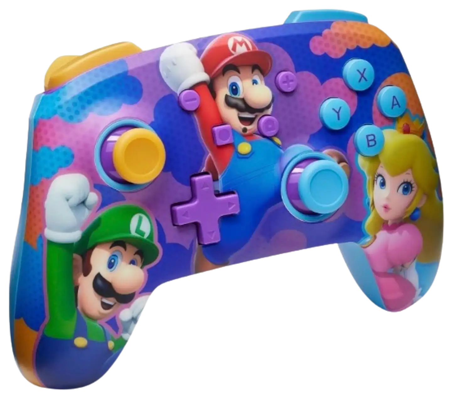 PowerA Enhanced Wireless Controller peliohjain, Color Splash Heroes, Nintendo Switch - 3