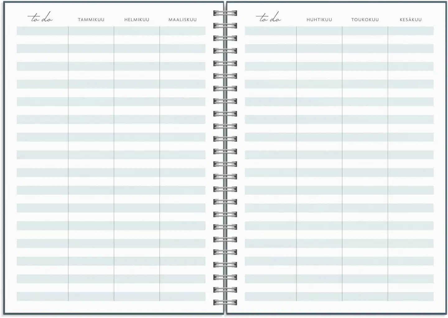Burde Life Planner To Do A5 26/27 - 5
