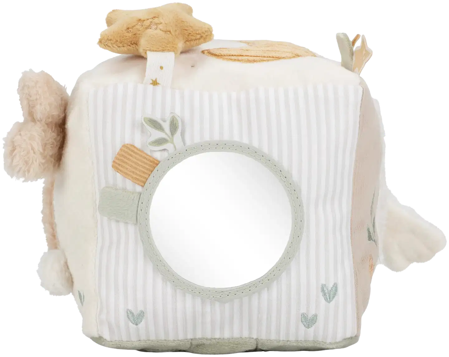 Pehmeä puuhakuutio Newborn GRS - 3