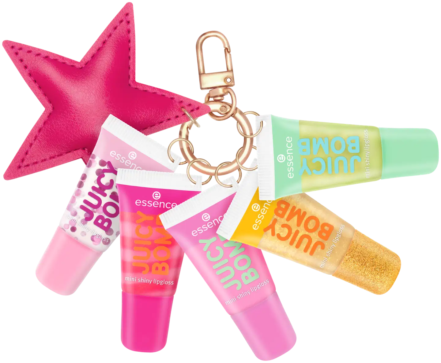 essence JUICY BOMB mini shiny lipgloss set 01 Holiday Happiness 30 ml - 2