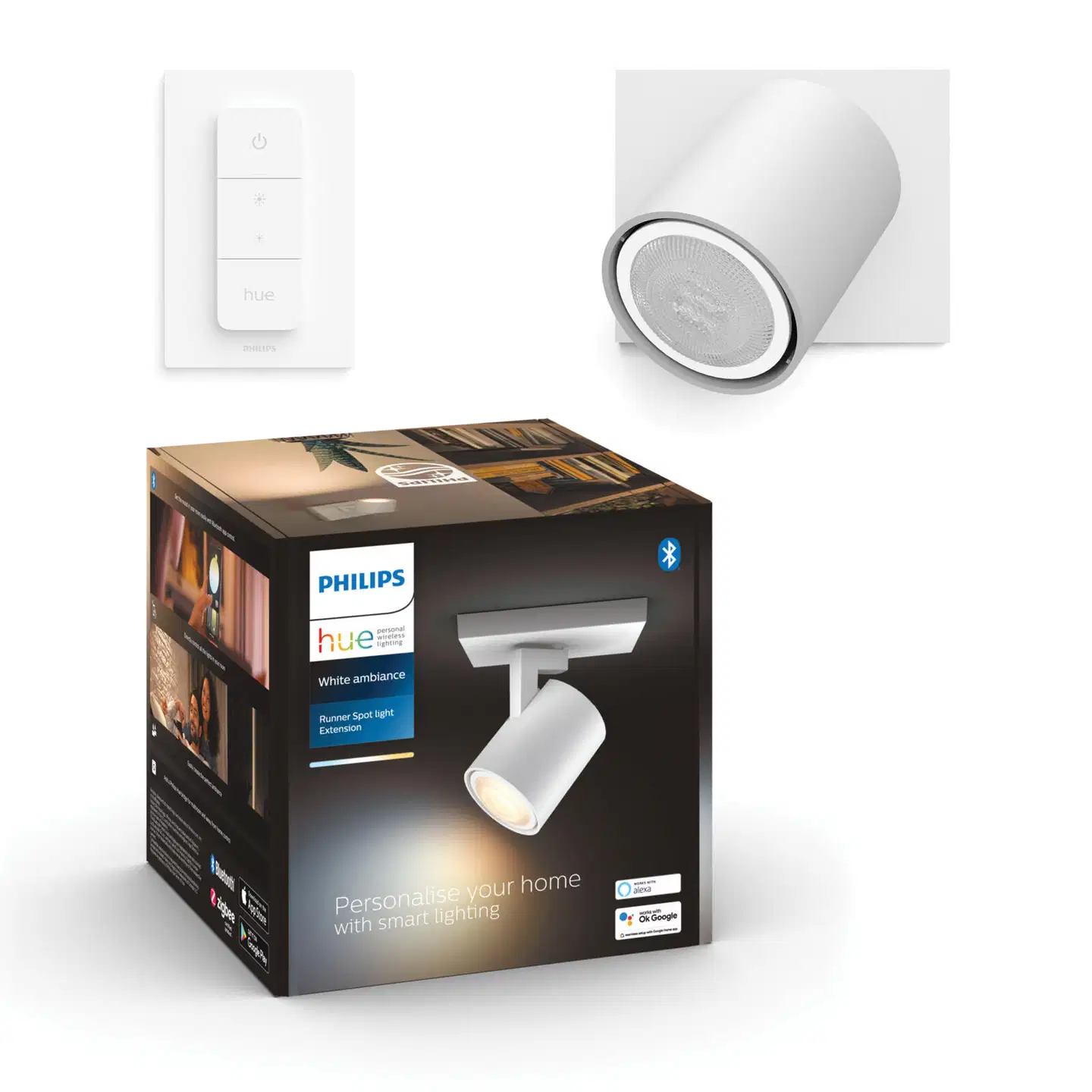 Philips Hue Runner -lisäkohdevalaisin 4.2W 2200-6500K 400LM valkoinen - 5