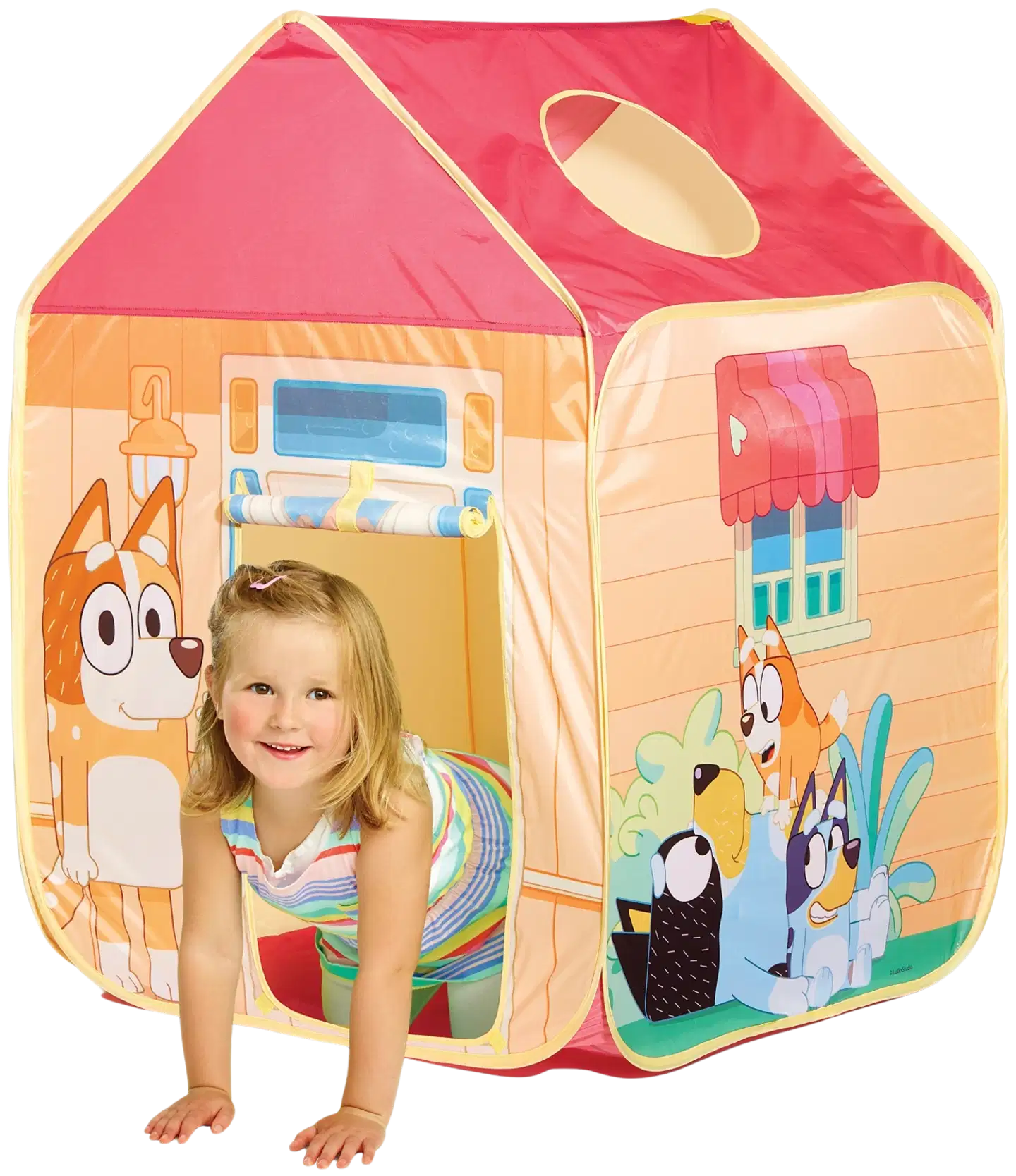 Bluey Pop-up-leikkitalo 102x72x72 cm - 1