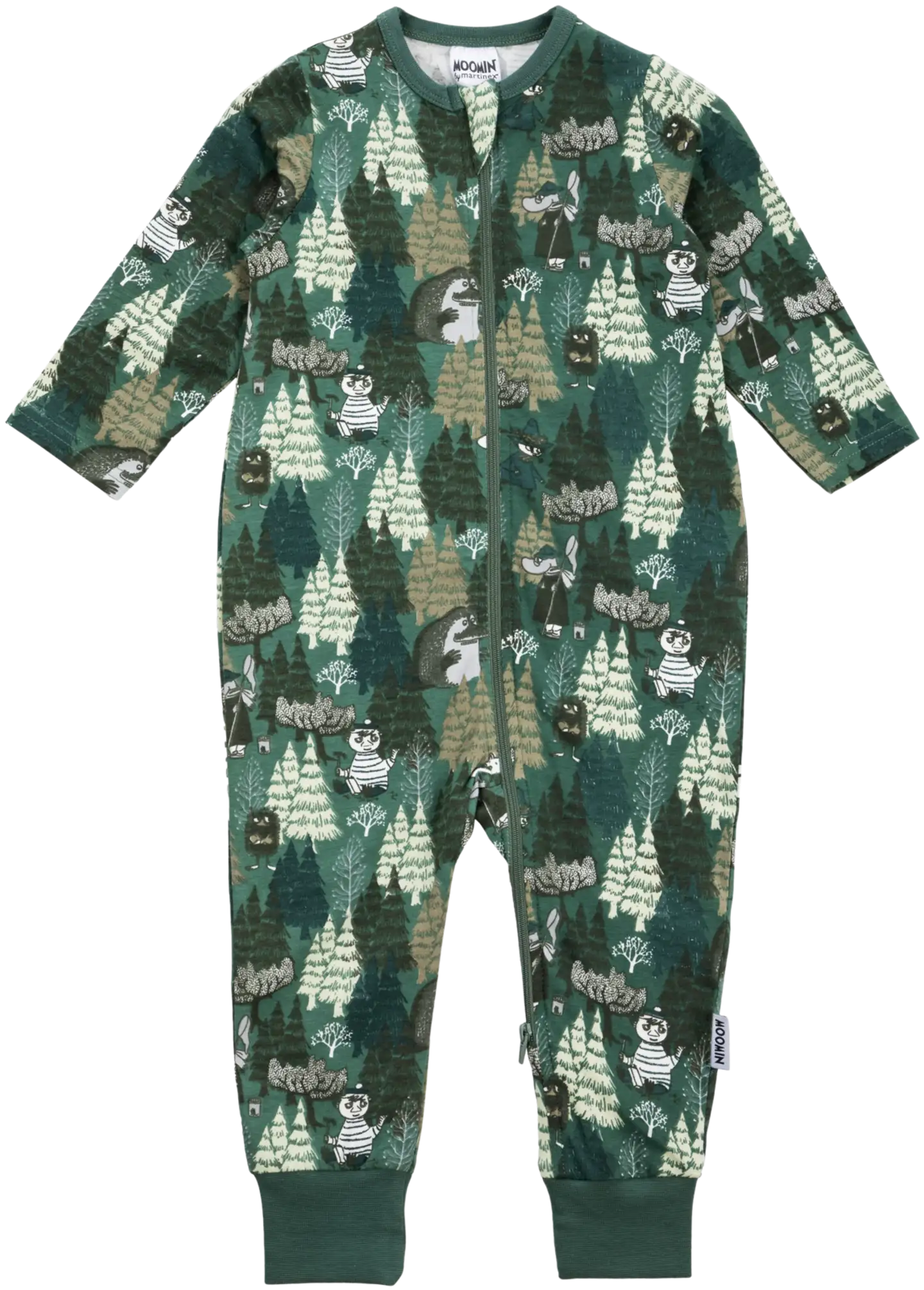 Martinex Muumi vauvojen pyjama Camouflage 586021 - VIHREÄ