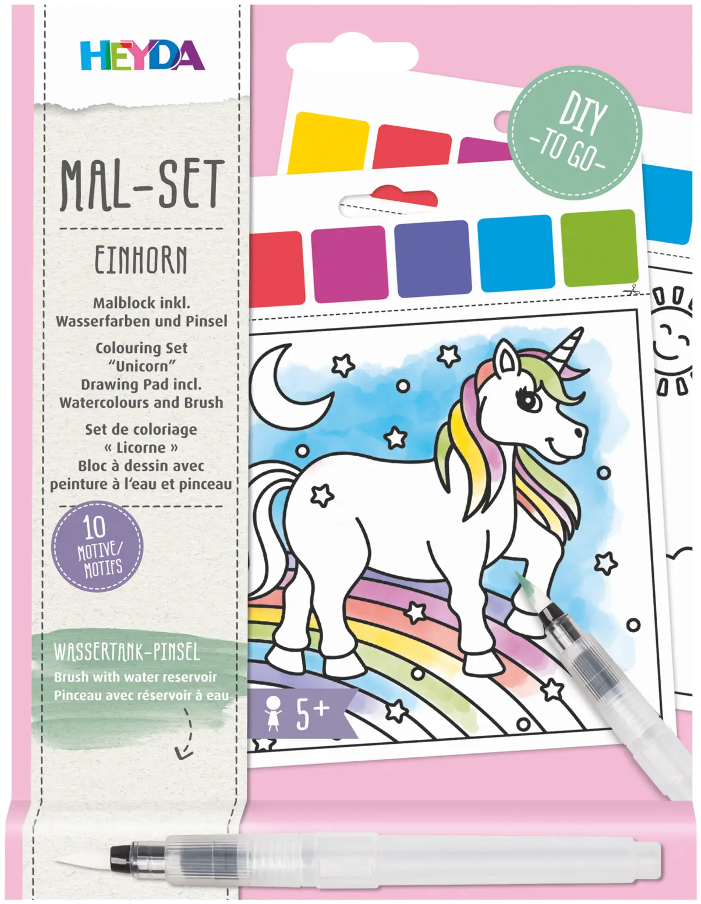 Värityssetti Yksisarvinen - 1