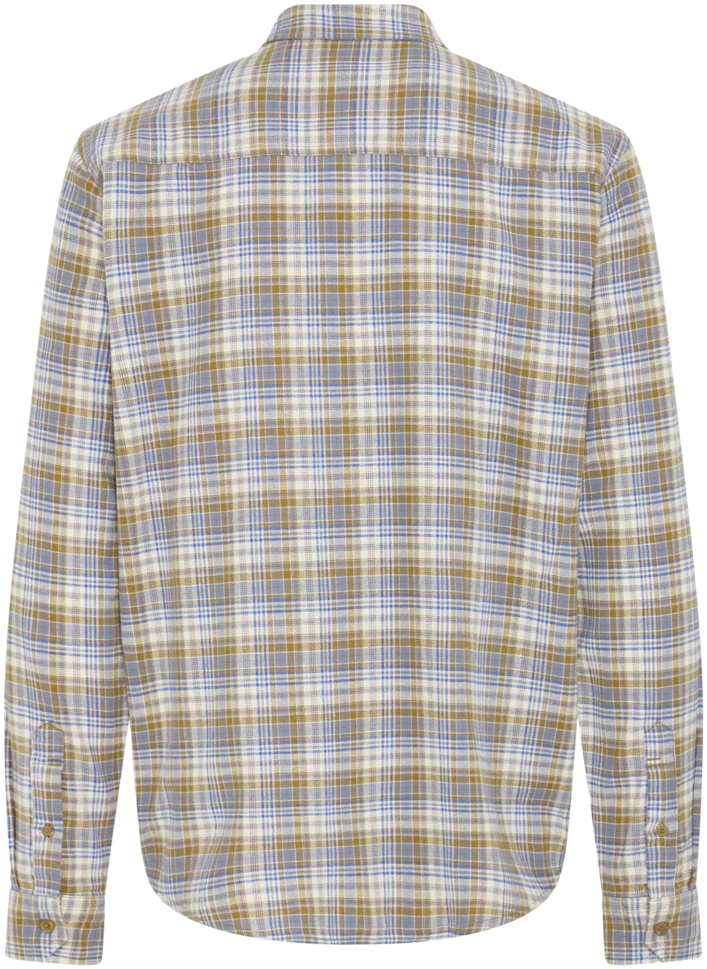 Blend miesten ruudullinen kauluspaita BHDilan - Butter - 2