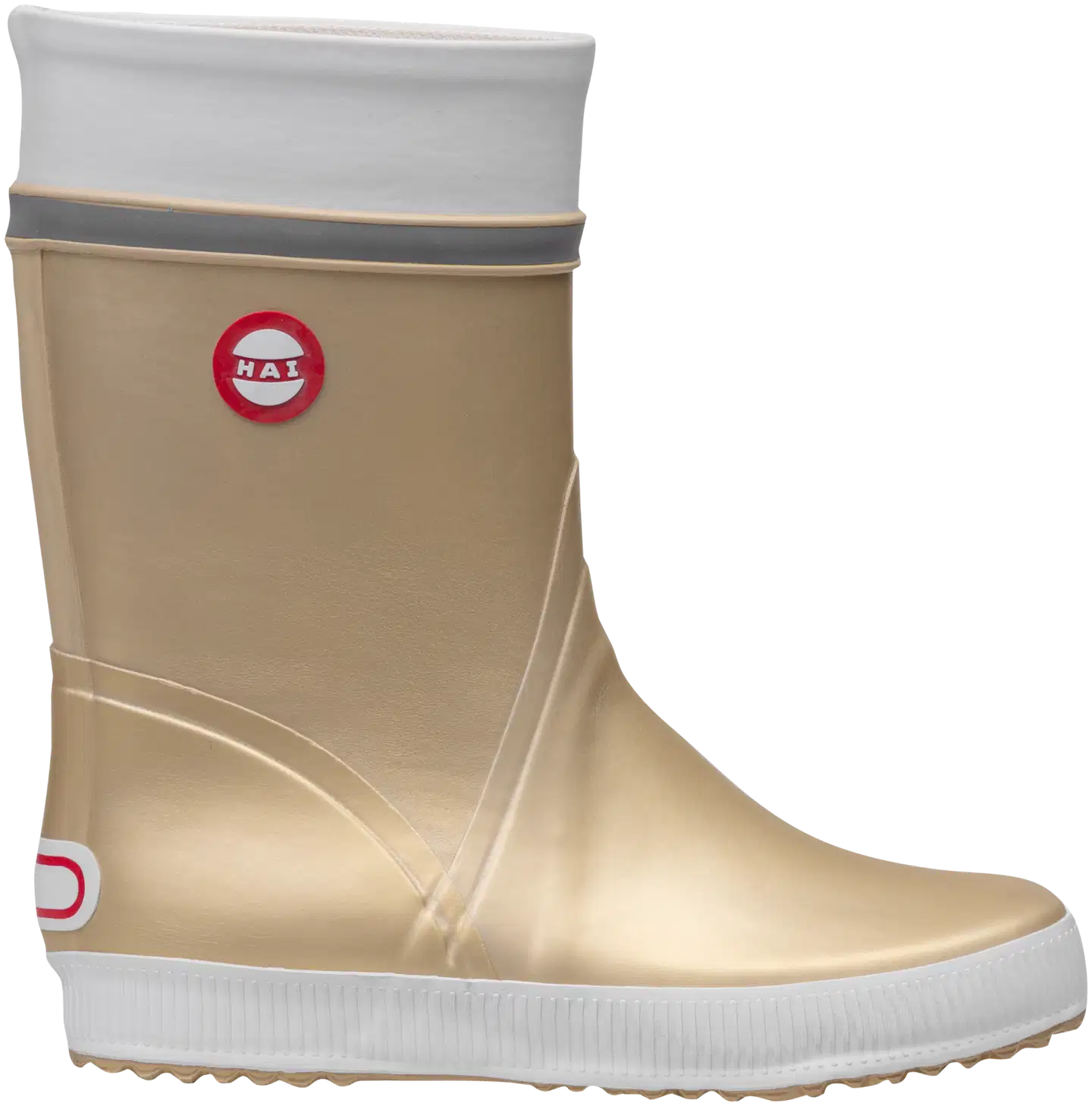 Hai naisten kumisaapas Shiny Gold - KULTA - 2