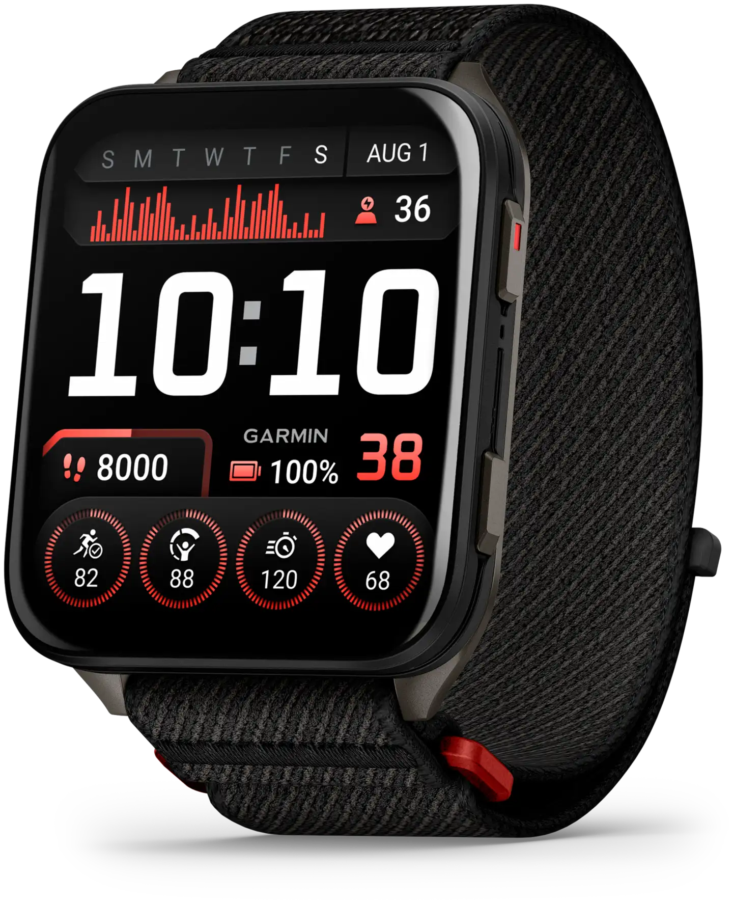 Garmin älykello Venu X1, GPS, musta - 1