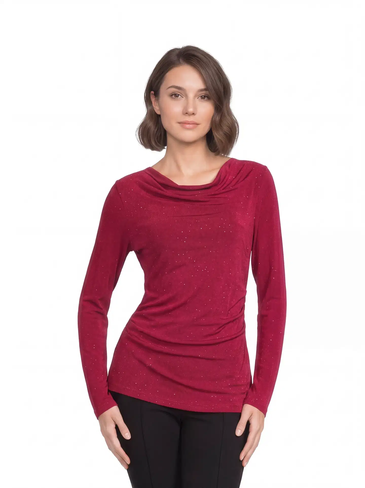 London Fog naisten juhlapaita Shine 213L264021 - wine red - 1