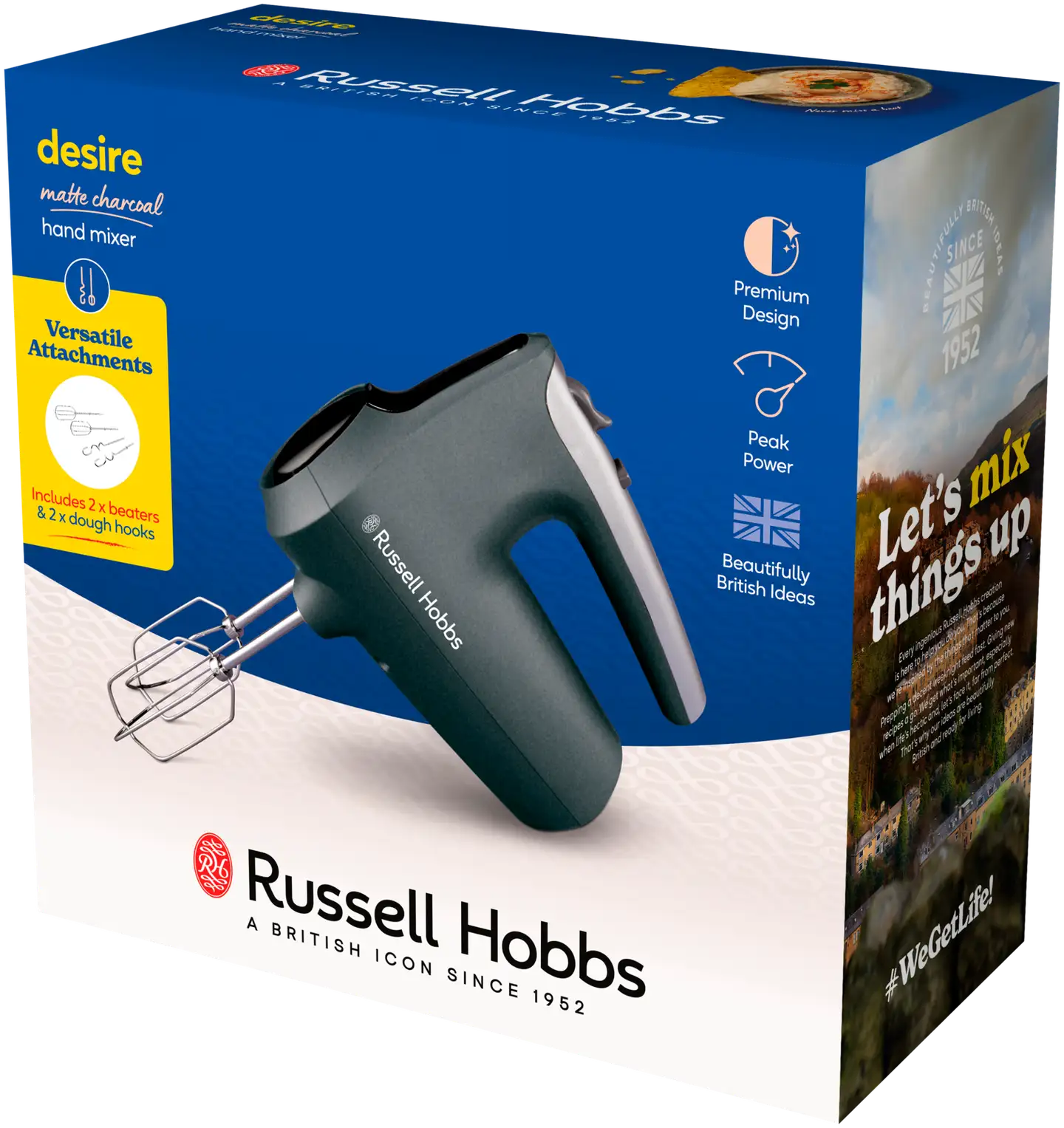 Russell Hobbs sähkövatkain Desire Matte Charcoal 27151-56 - 7