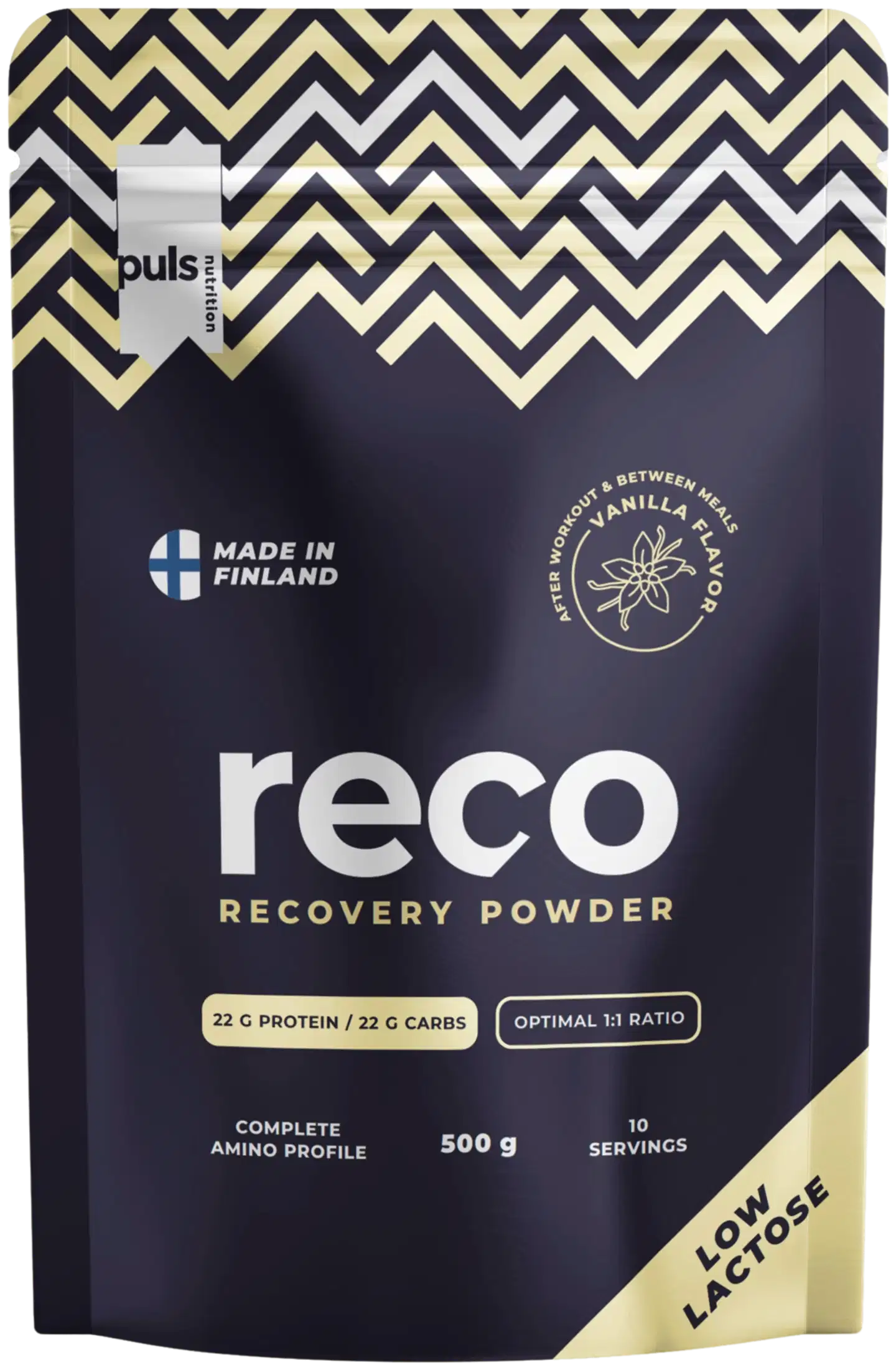 PULS Reco palautusjuoma Vanilja 500g