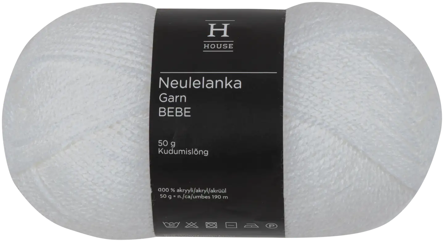 House lanka Bebe 50 g valkoinen