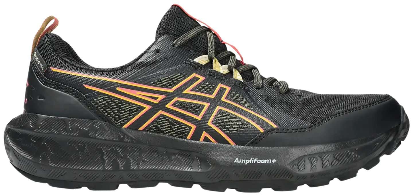 ASICS naisten polkujuoksukengät GEL-Sonoma 8 GoreTex - black/dark pink clay - 5