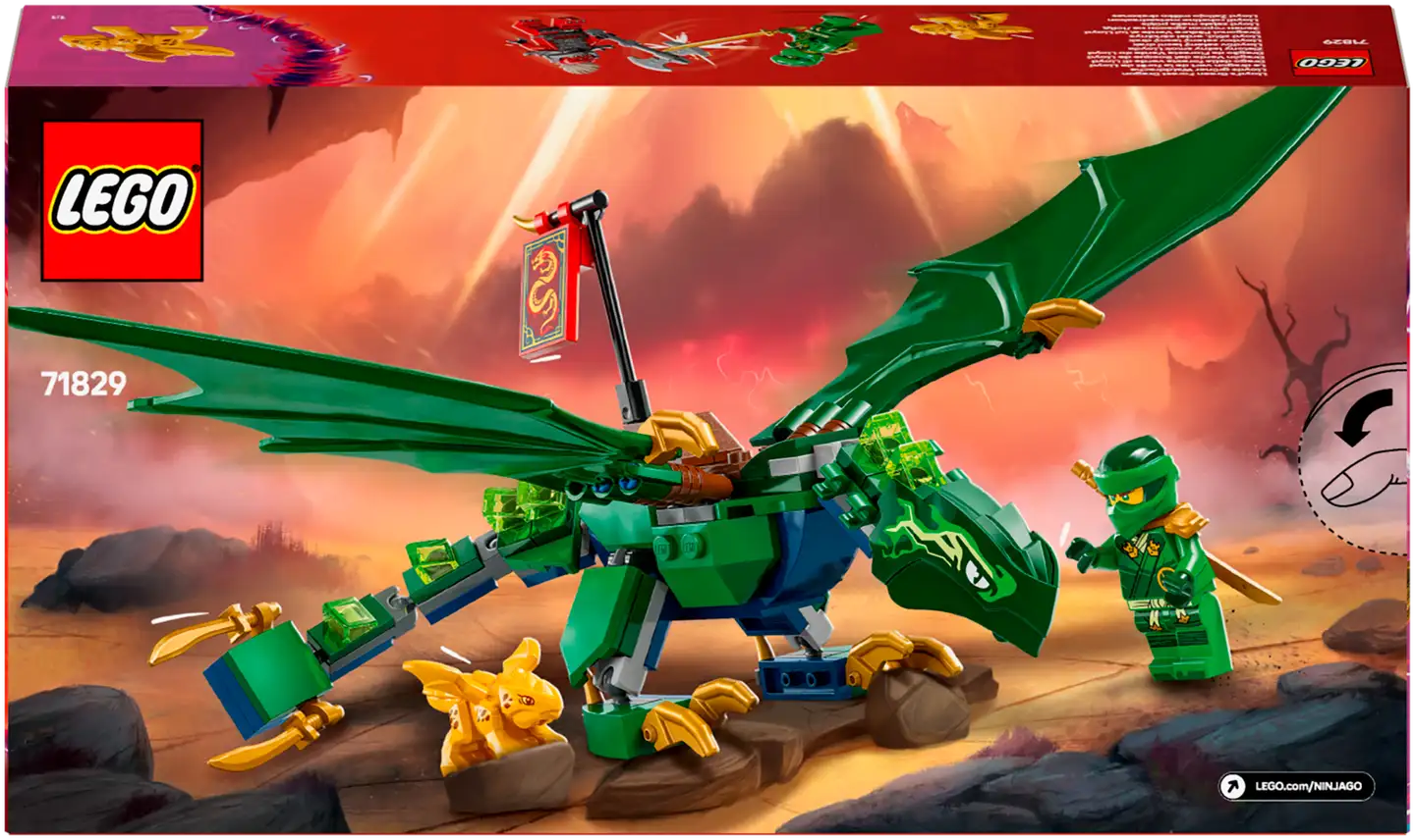 LEGO® Ninjago 71829 Lloydin metsänvihreä lohikäärme - 3