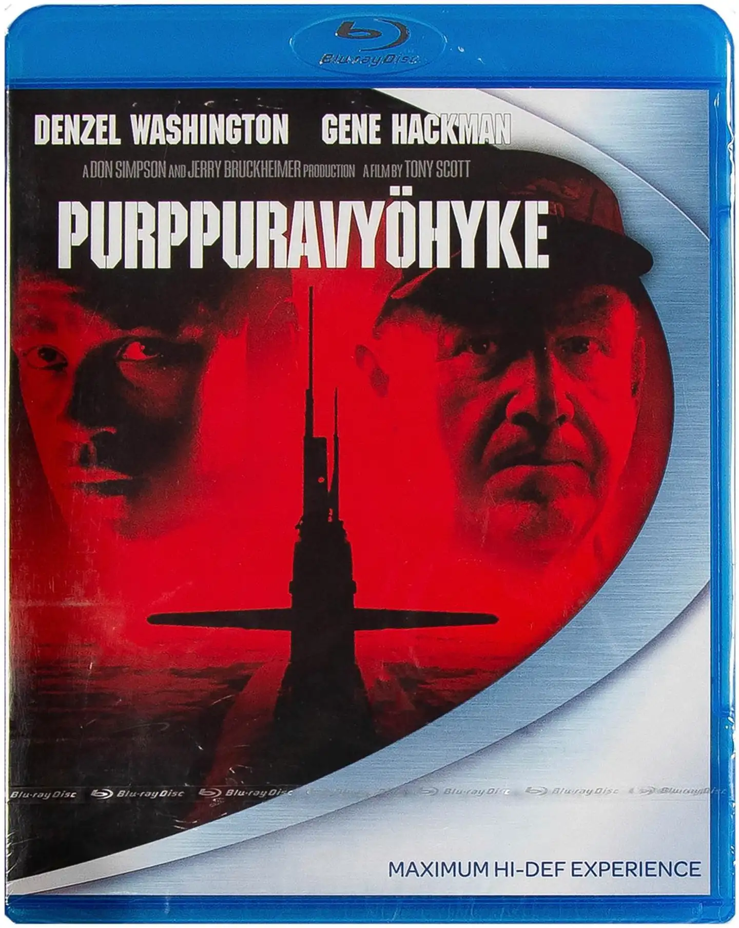 Purppuravyöhyke - Crimson Tide Blu-ray