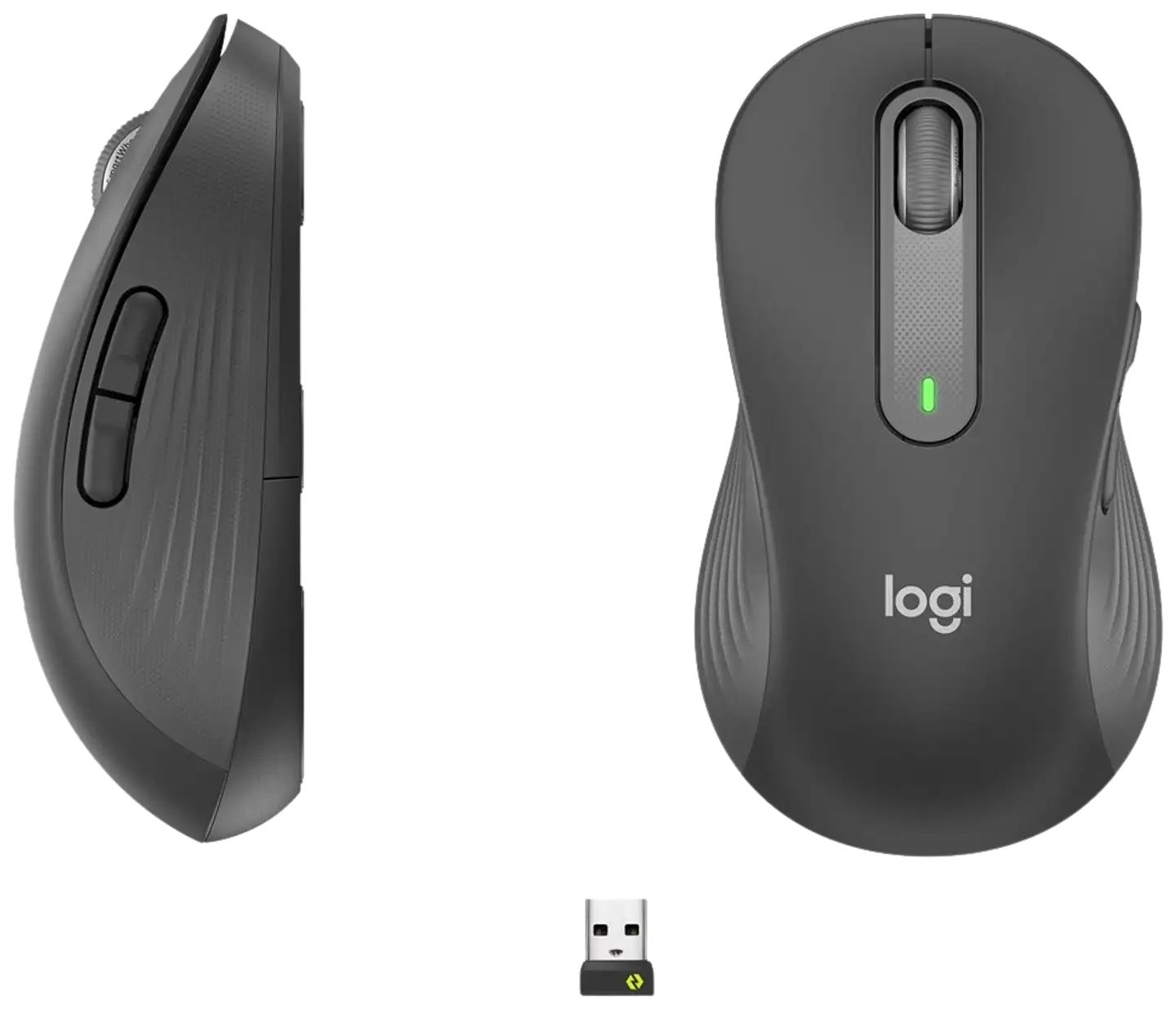 Logitech langaton hiiri Signature M650 L Left Graphite - 3