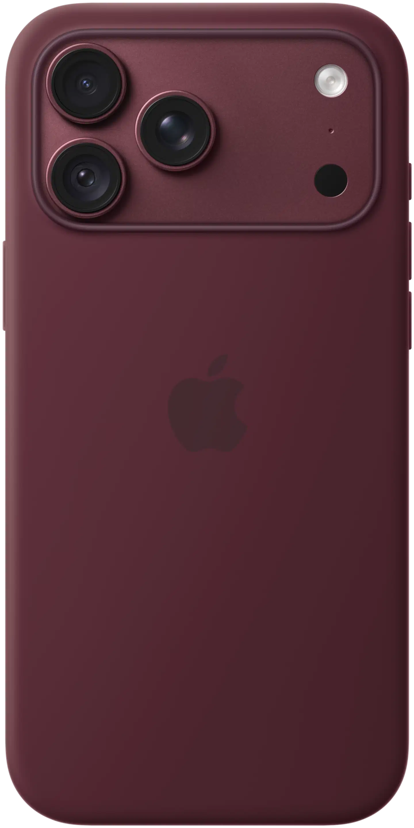 Apple iPhone 18 Pro silikonisuojakuori MagSafella, viininpunainen - MK8U4ZM/A