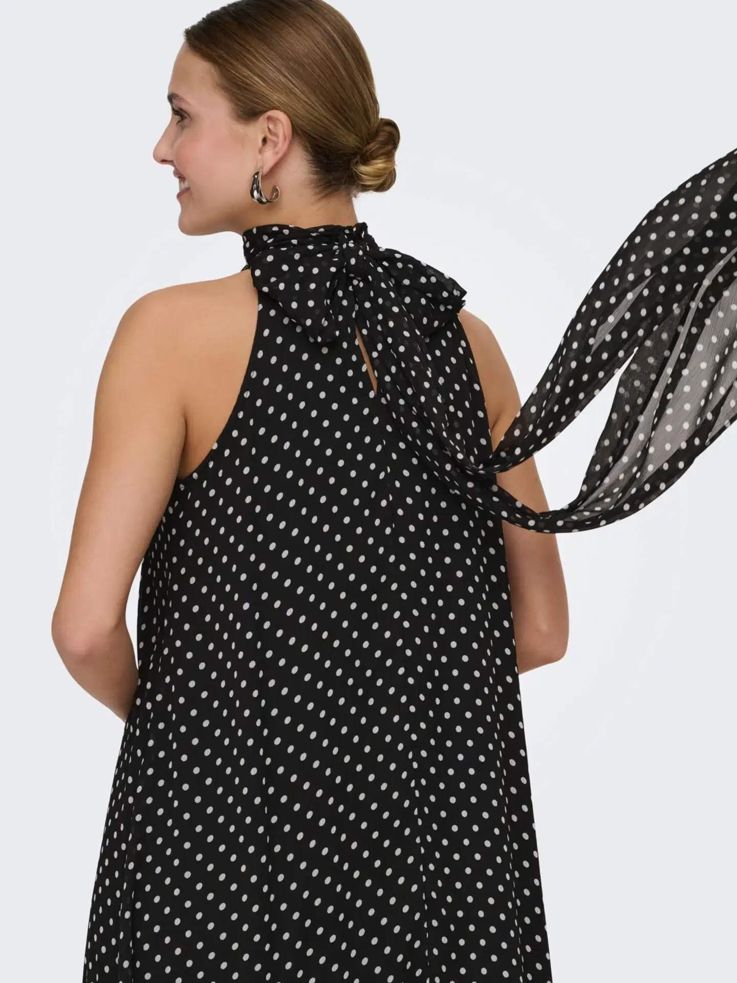 JDY naisten mekko Jdypolka - BLACK - 7