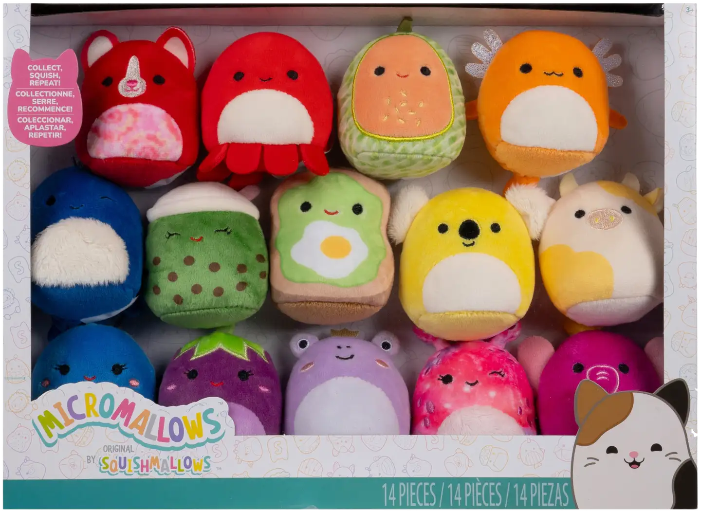 Micromallows 6 cm pehmo 14 kpl - 2