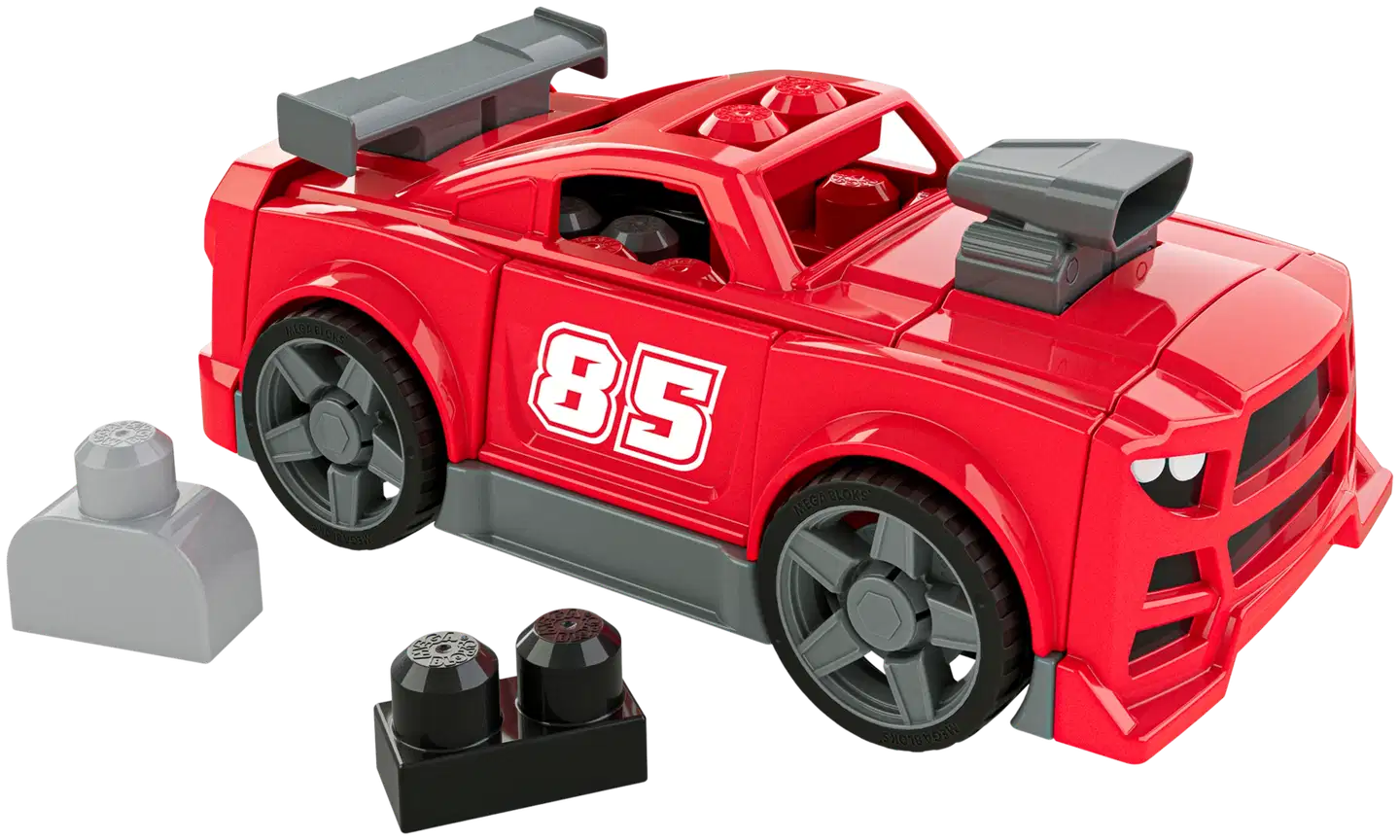 Mega Bloks Build & Go Race Car -rakennussetti - 3
