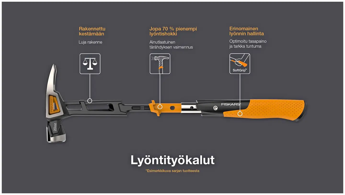 Fiskars Talttavasara M 3 lb/11" - 4