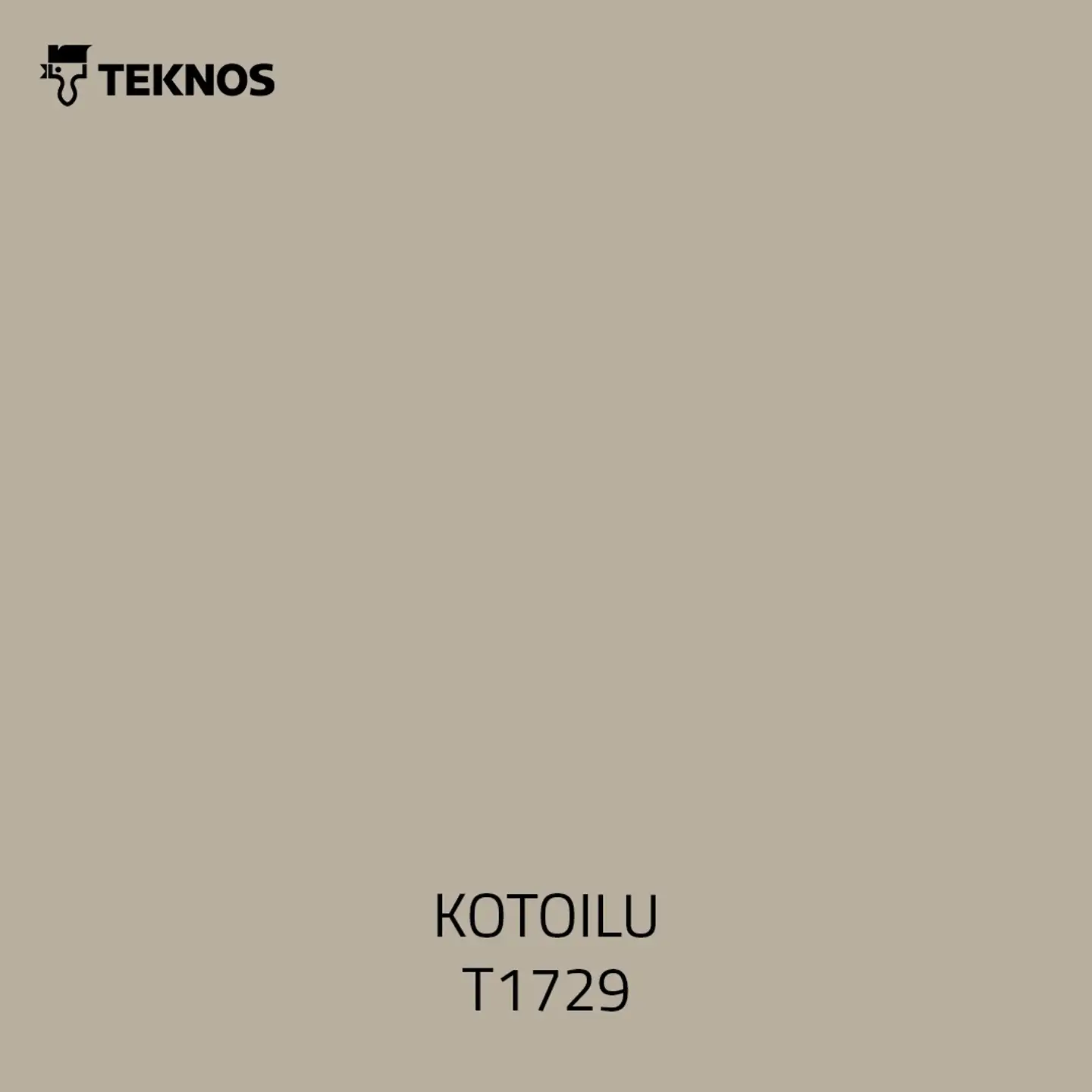 Teknos Colour sample Kotoilu T1729 - 2