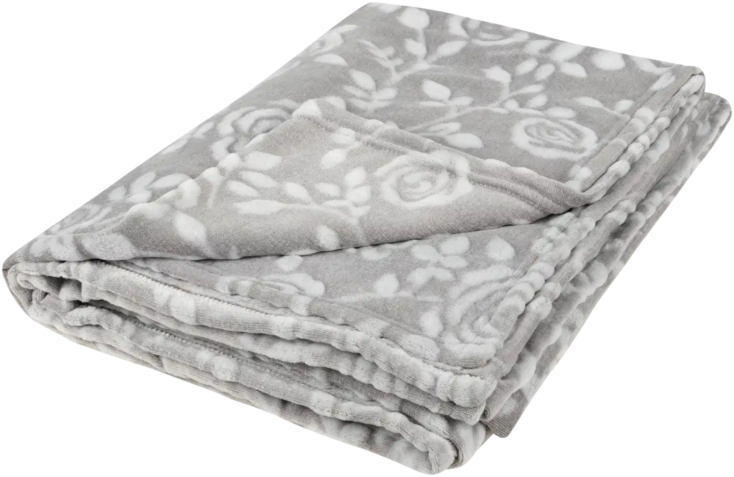 House huopa Rose 130x170 cm vaaleanharmaa - 1