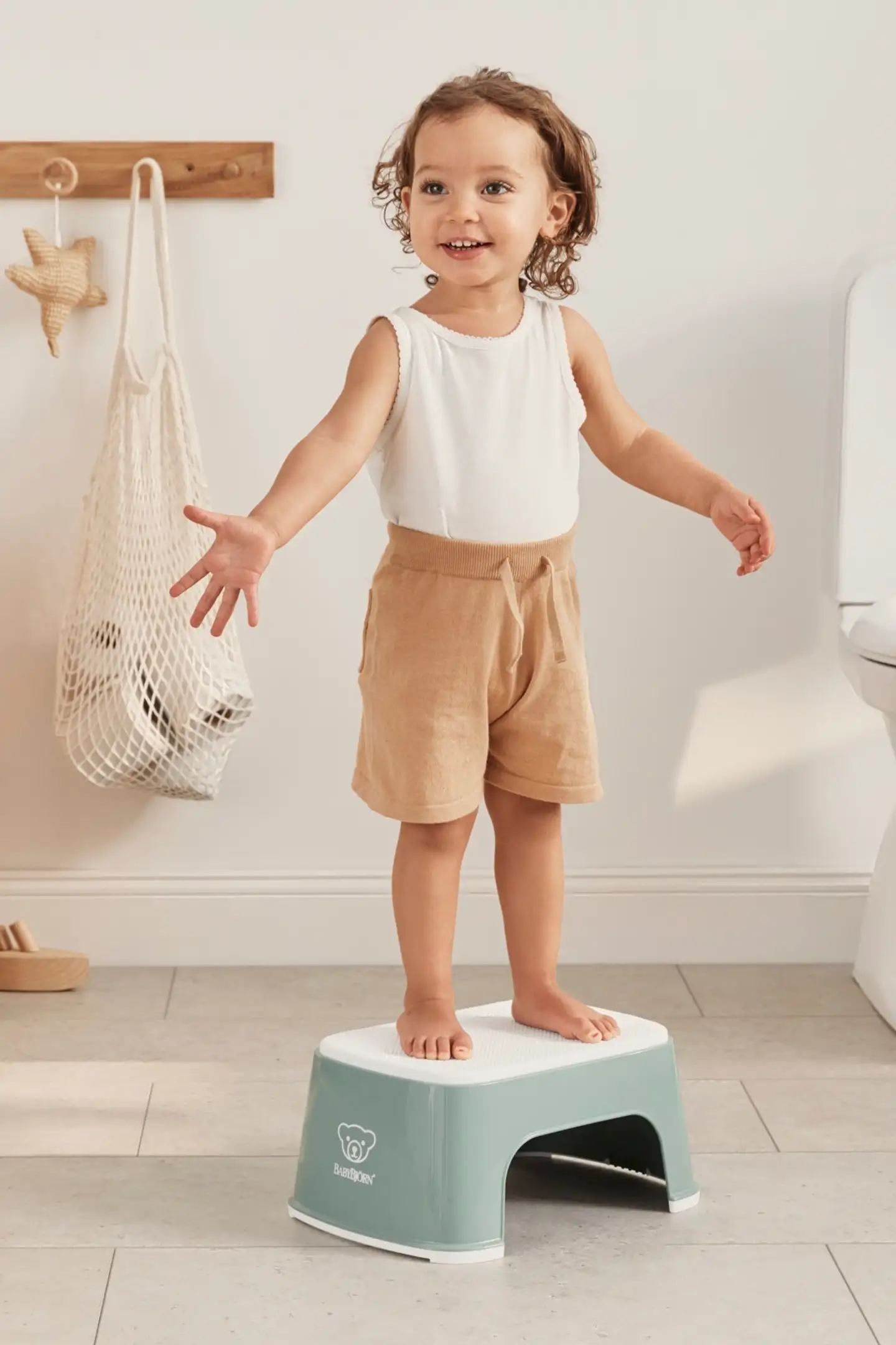 BabyBjörn korokejakkara - syvä vihreä/valkoinen - 2