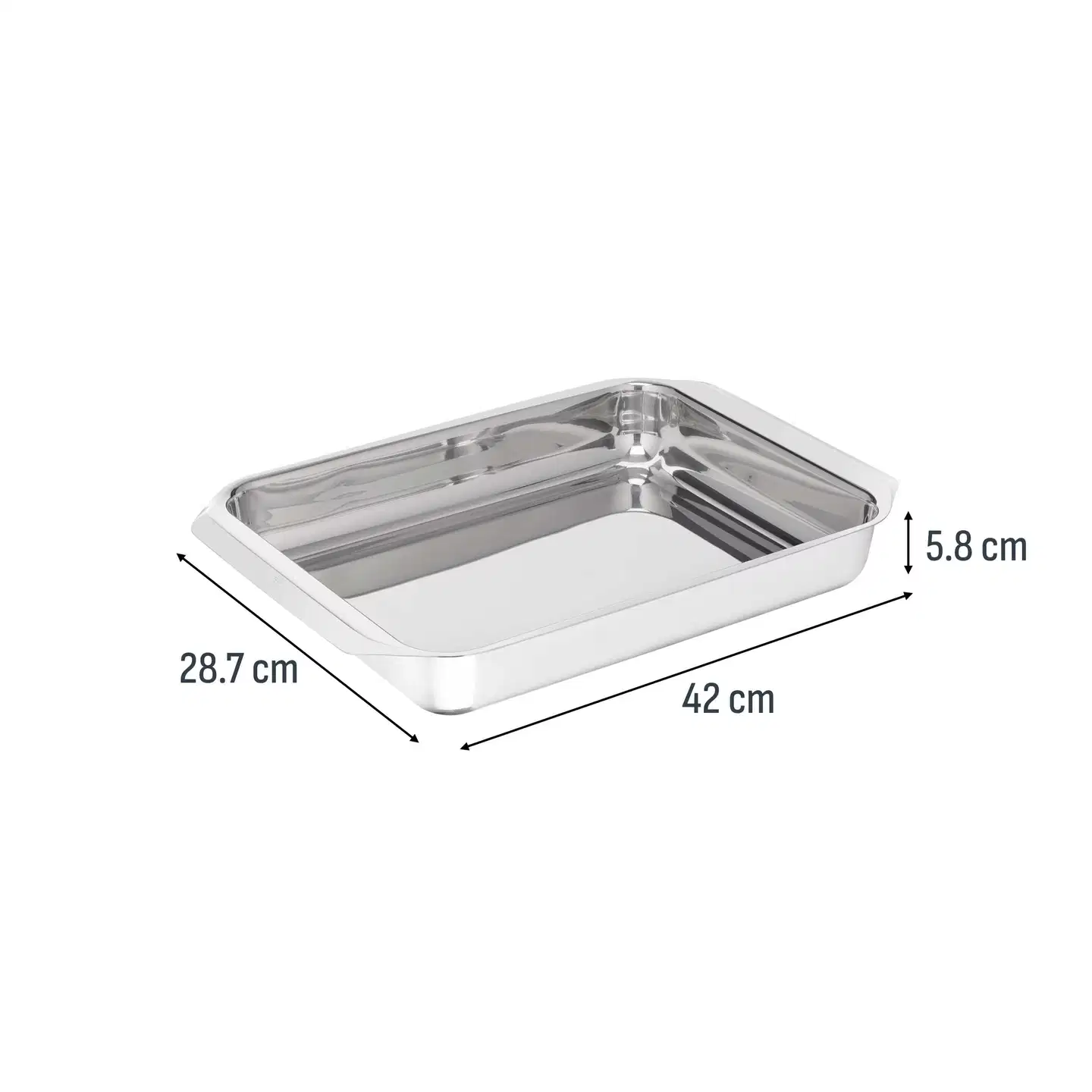 Tefal Excellence iso uunivuoka 42x29 cm, ruostumaton teräs, J1794804 - 5
