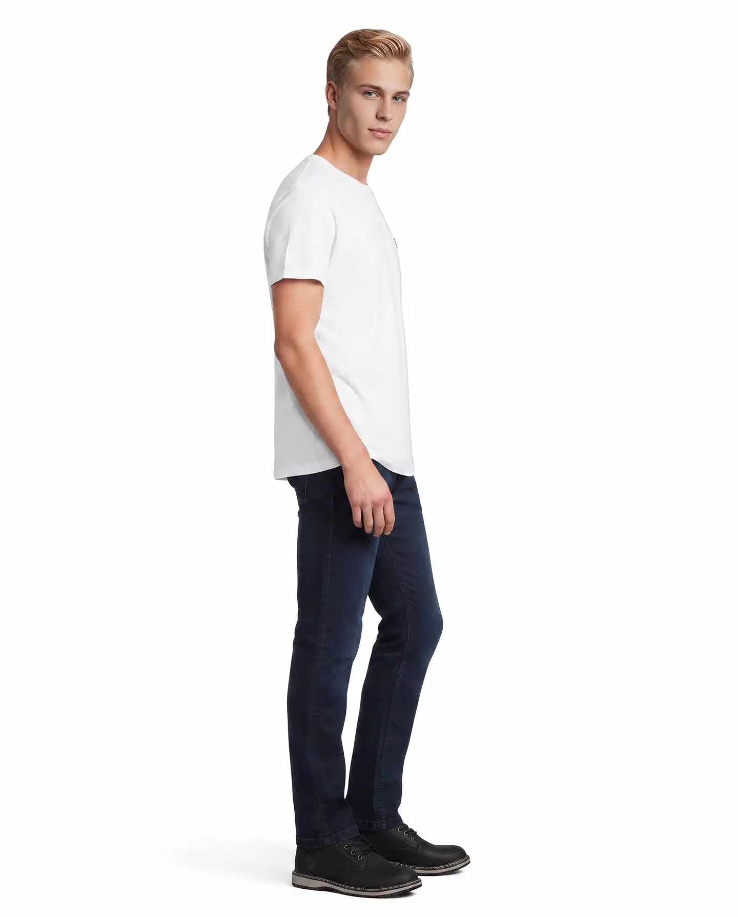 Vinson miesten T-paita Massimo - BRIGHT WHITE - 4