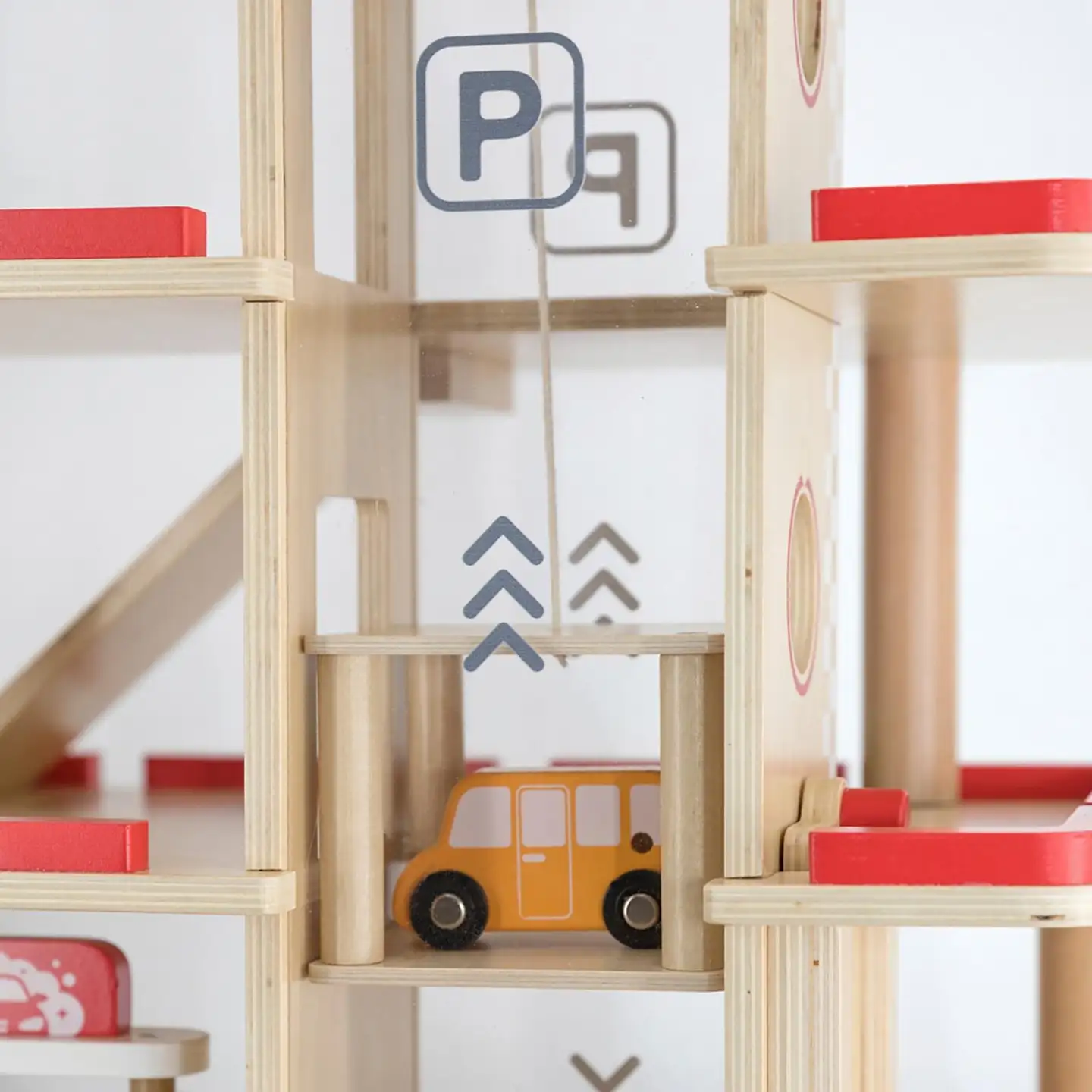 Viga Toys parkkitalo - 6