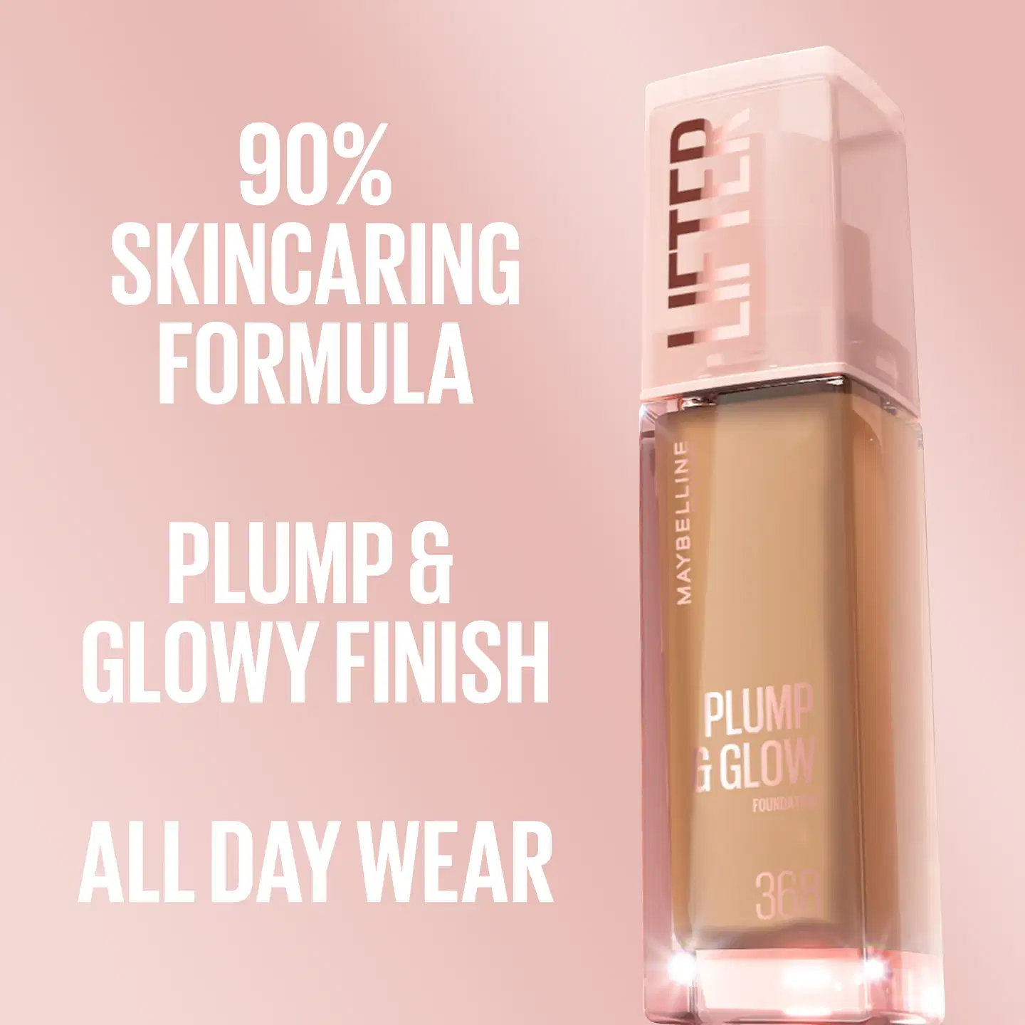 Maybelline New York Lifter Plump & Glow Meikkivoide 220 30 ml - 110 - 12