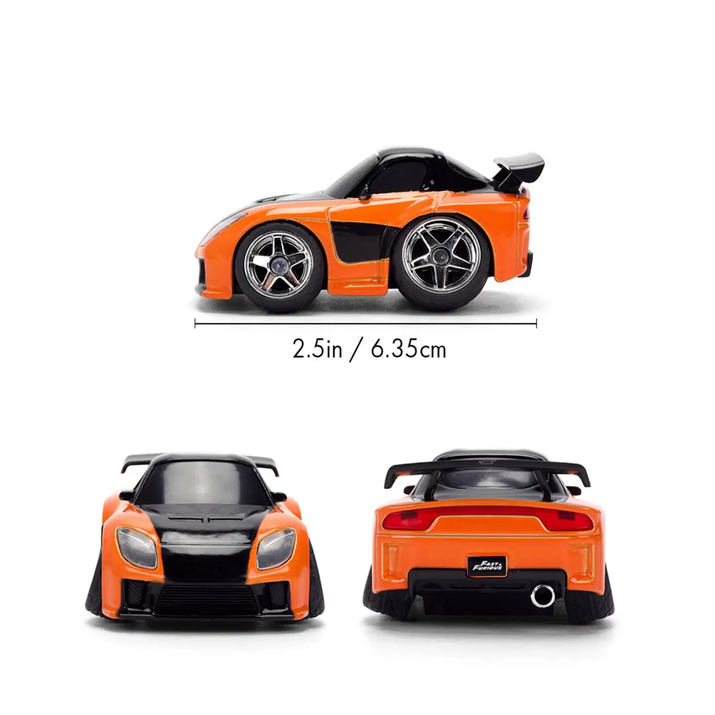 Jada Fast & Furious Small Blocks auto, 6,5 cm, 1:43, die-cast, lajitelma, myydään yksittäin - 4