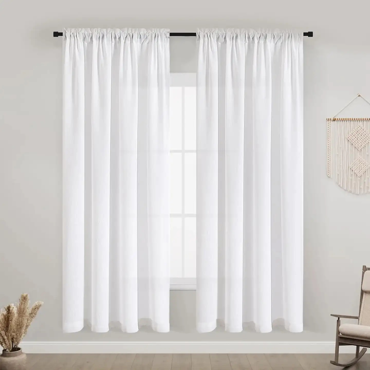 Ihanin verhotanko Sofia mattamusta 160-310cm 16/19mm - 4