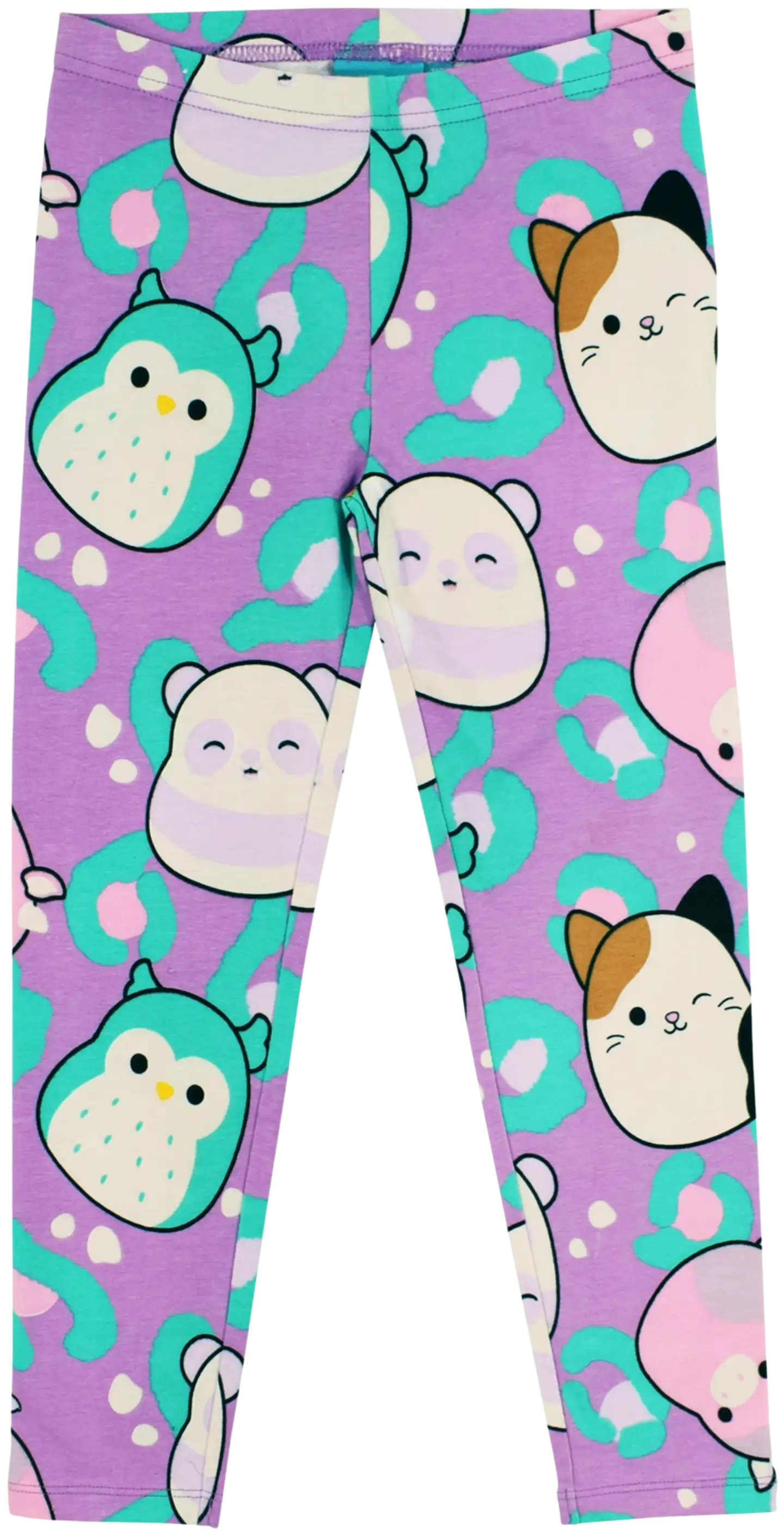 Squishmallows lasten leggingsit - Lila