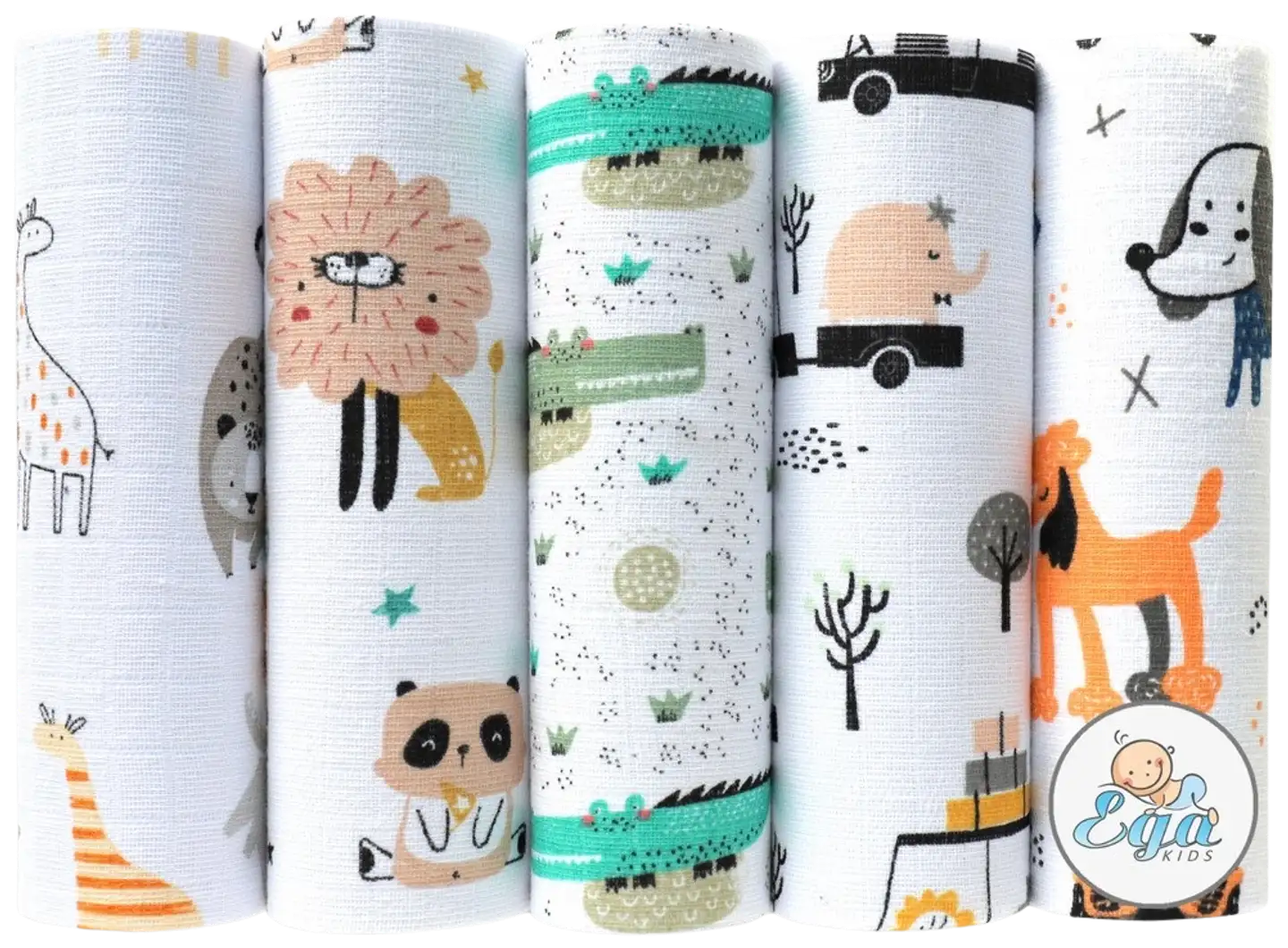 EgaKids harsoliinat 5 kpl 70x80 cm