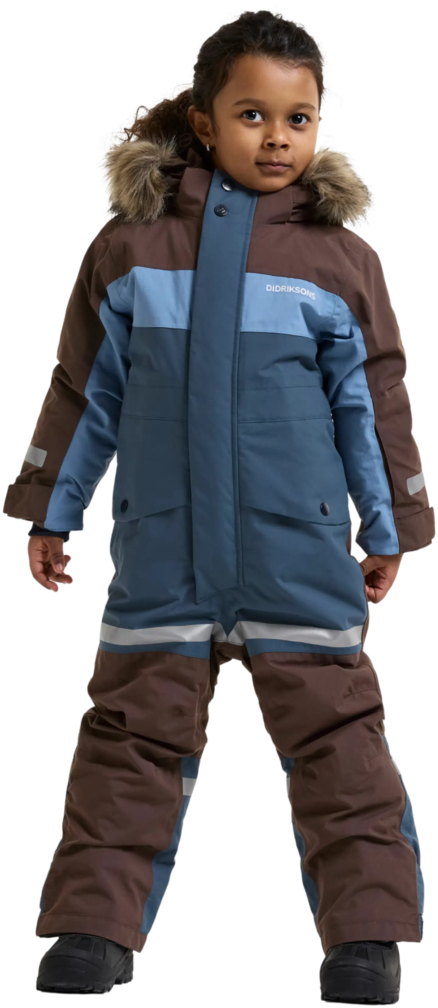 Didriksons  lasten toppahaalari Bjärven - Mountain Blue - 3
