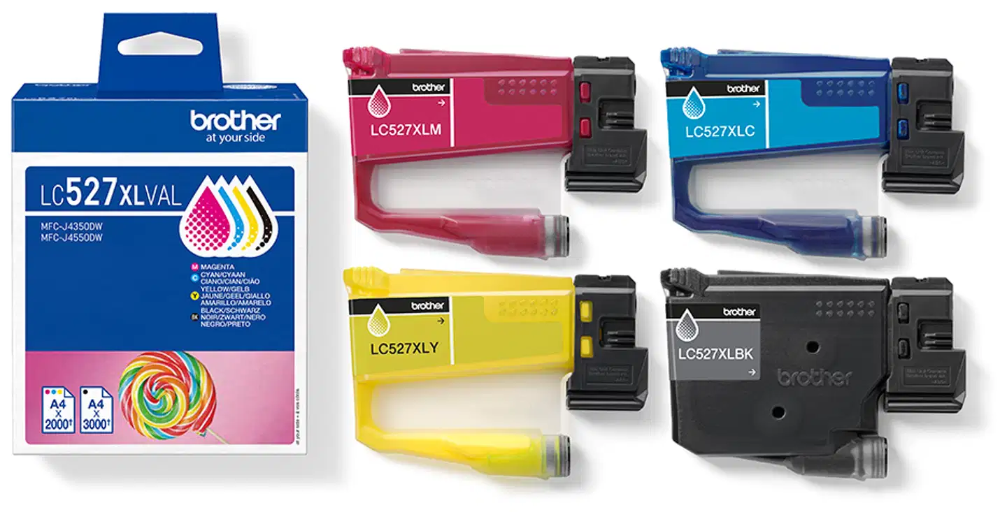 Brother mustepatruuna LC527XLVAL BK/C/M/Y - 3