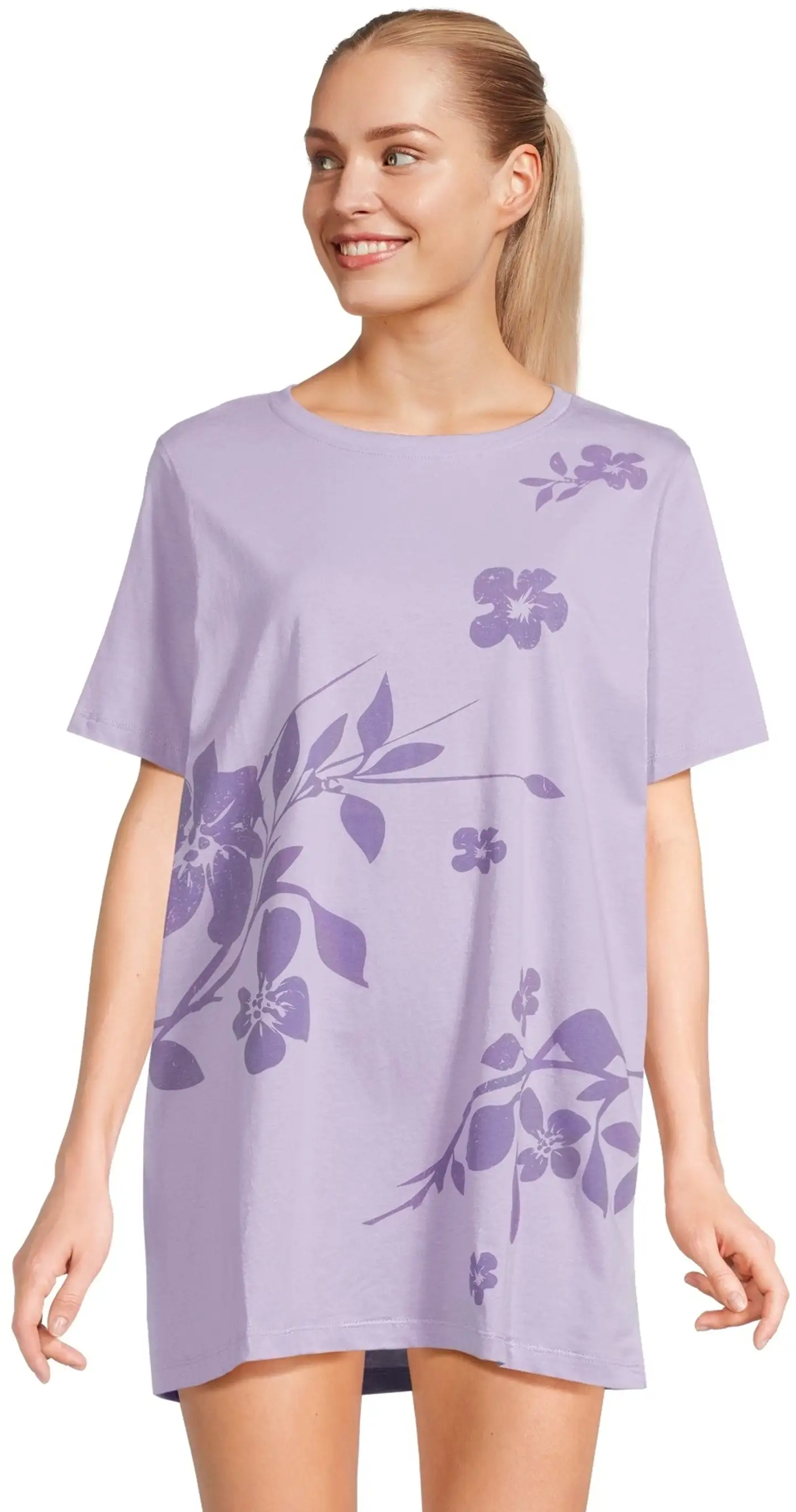 Actuelle naisten yöpaita 212A042608 - Lavender - 1