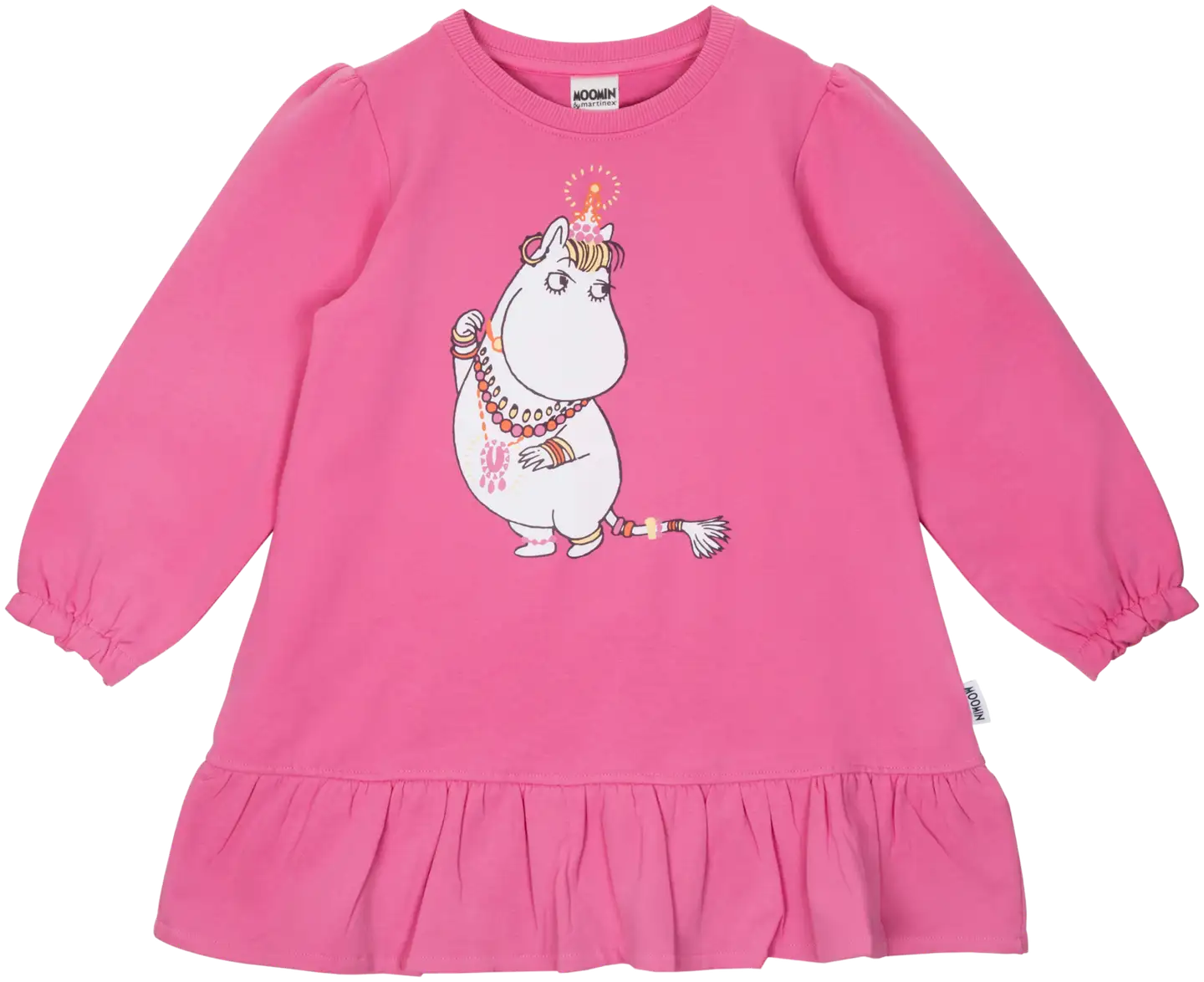 Martinex Muumi lasten mekko Niiskuneiti 588804 - Vaaleanpunainen - 1