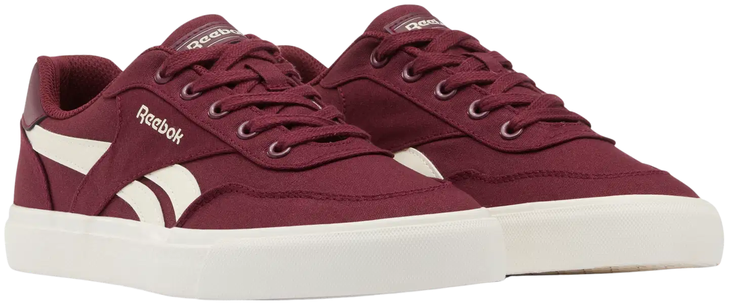 Reebok court advance naisten tennari - BLACK CHERRY/CHALK - 2