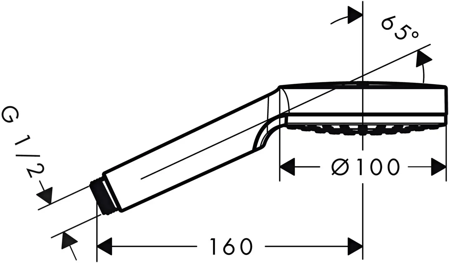 Hansgrohe 26331400 käsisuihku - 4