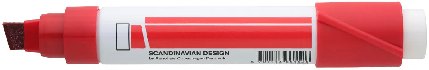 Penol permanenttitussi 100 3-10 mm punainen - 2