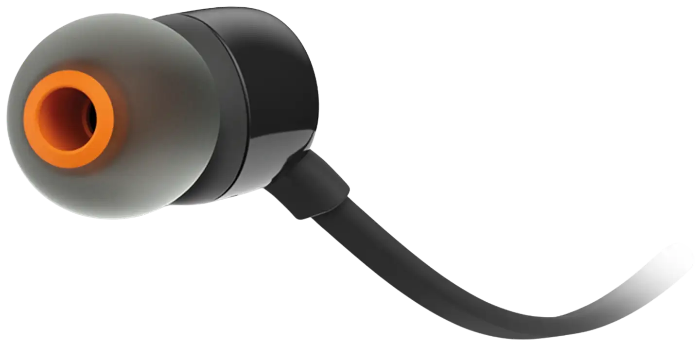 JBL langalliset nappikuulokkeet Tune 110 musta - 2