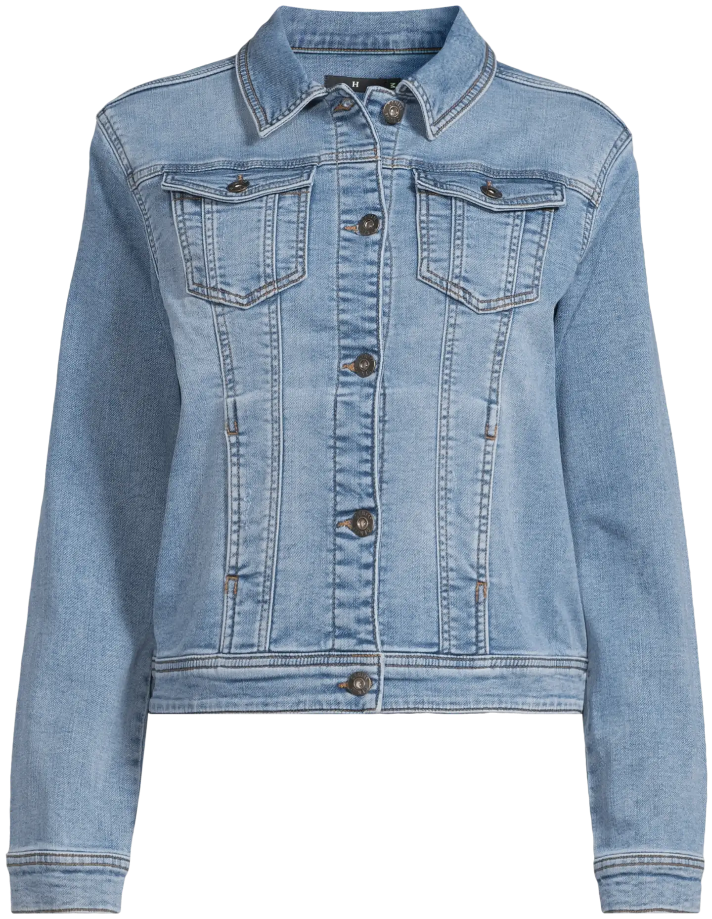 House naisten farkkutakki W813 - Blue - 2