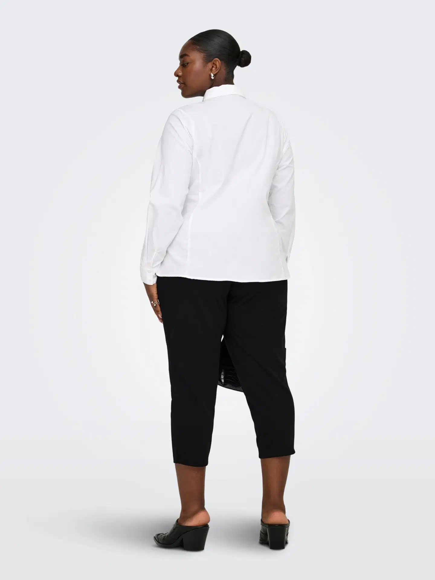 ONLY CARMAKOMA naisten caprit Carsania - BLACK - 4