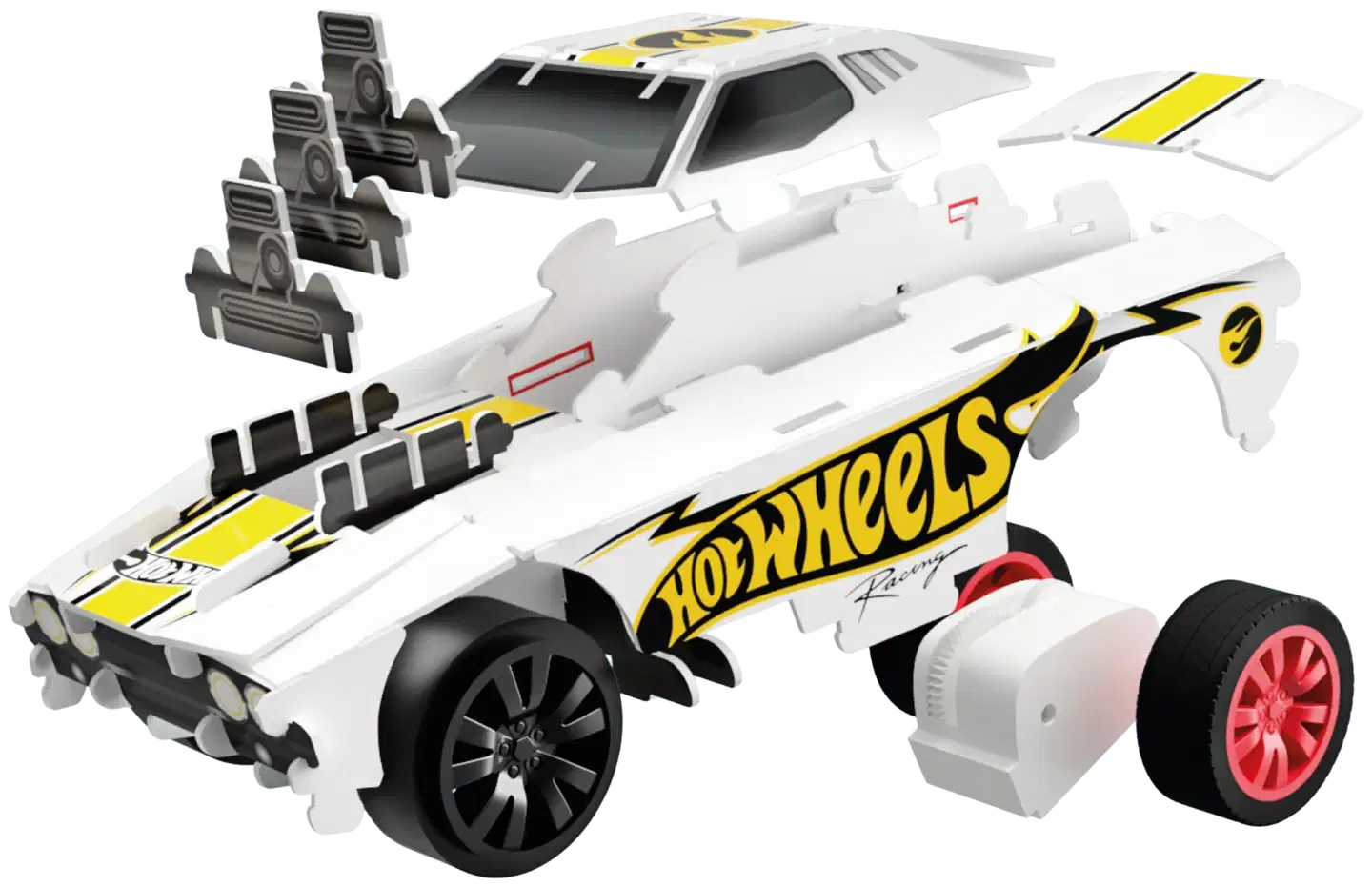 Bladez Toyz DIY lelu Hot Wheels Mini Maker Kitz Pocket Racer Kit - 2