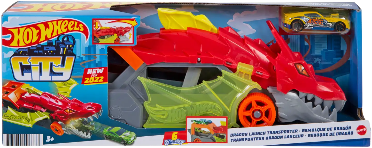 Hot Wheels Dragon Hauler Gtk42 - 2