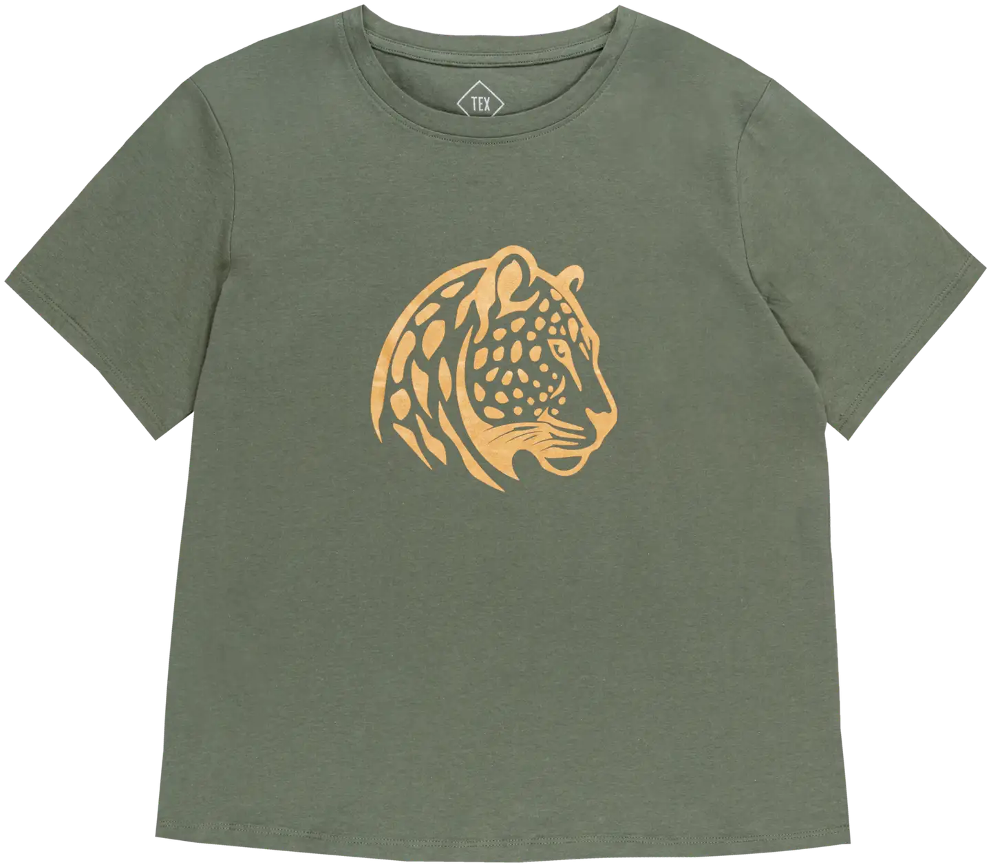 TEX naisten t-paita I978913 - Khaki - 1